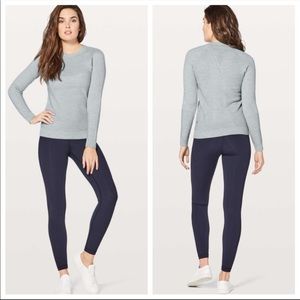 Lululemon Merino Wool Light Blue Sweater